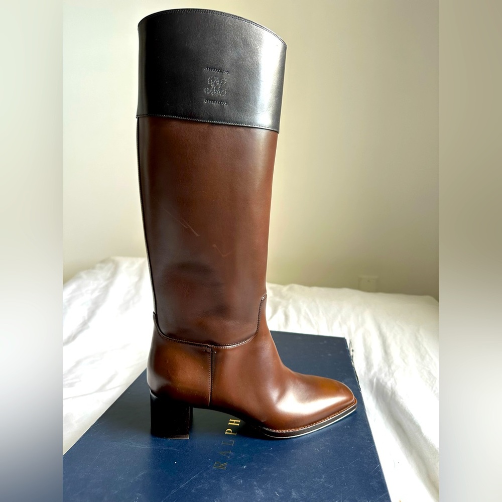 Ralph Lauren Alyshia Boots New